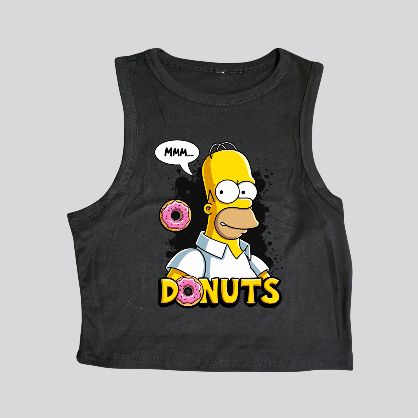 Donuts Make Everything Better Crop Tank