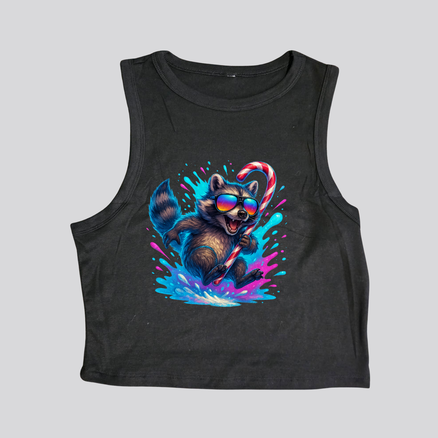 Holiday Bandit Crop Tank