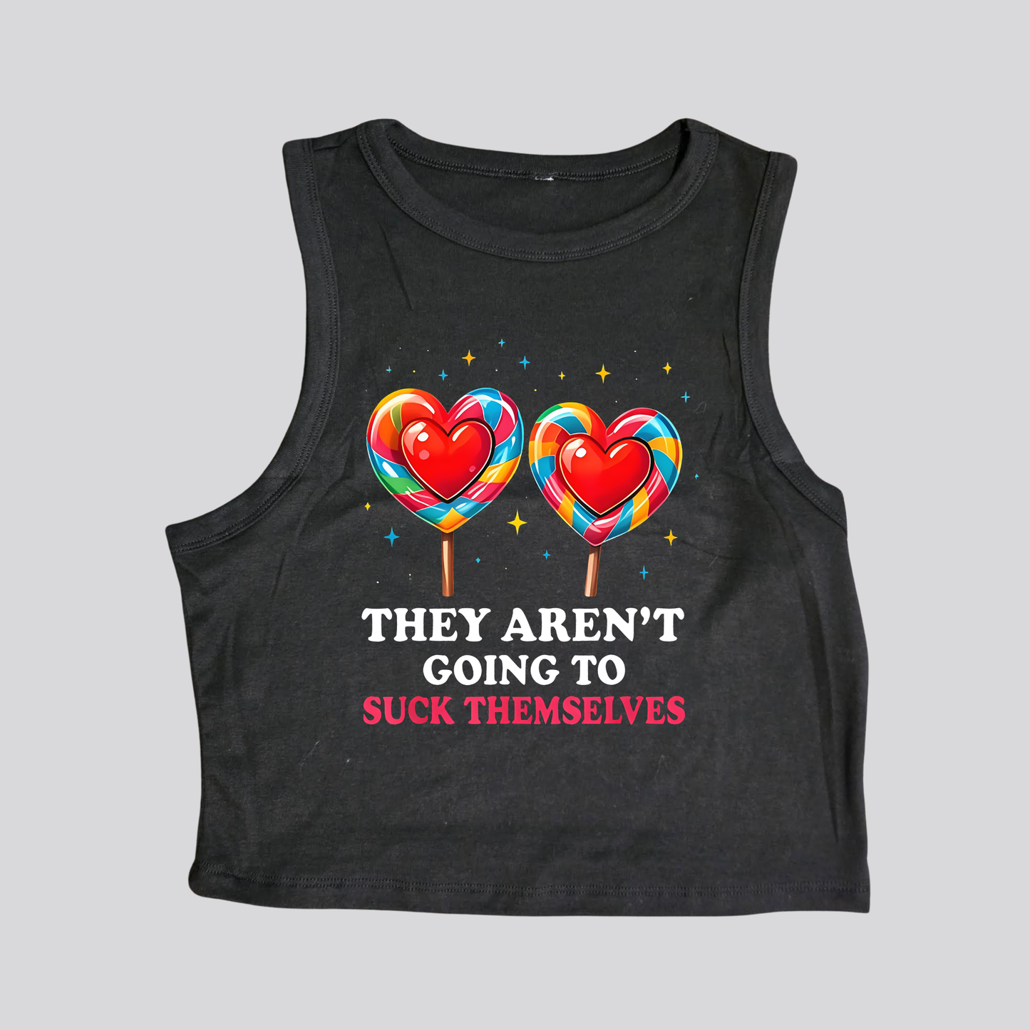 Someone's Gotta Do It Crop Tank