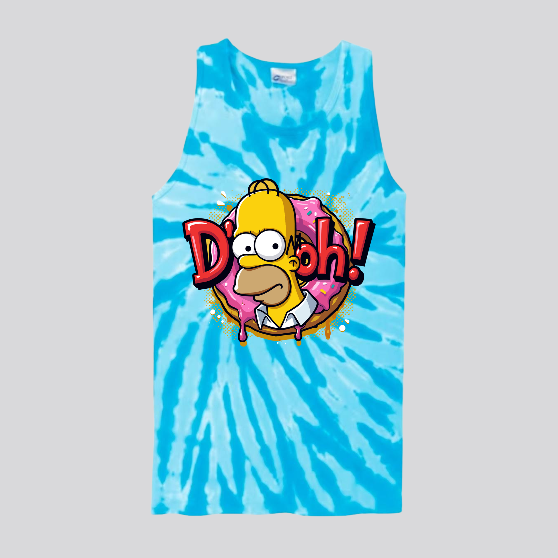 blue tie dye