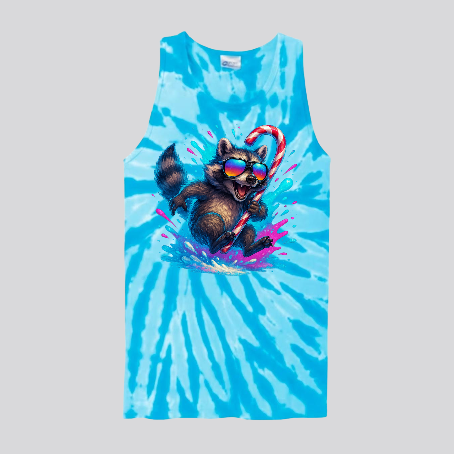 blue die dye
